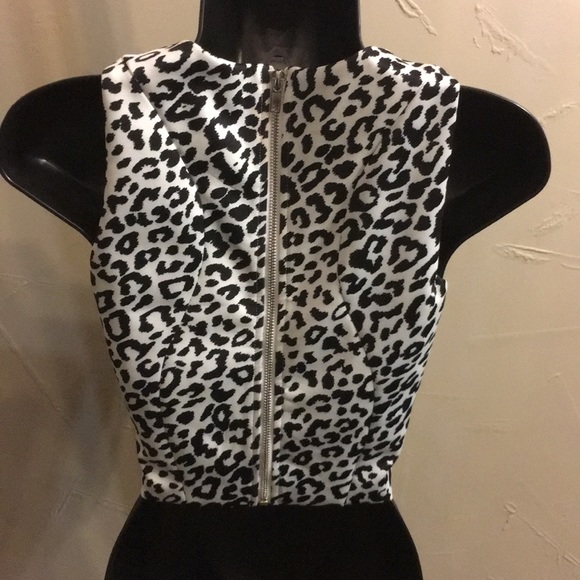 Yes Miss leopard print crop top - Picture 2 of 3